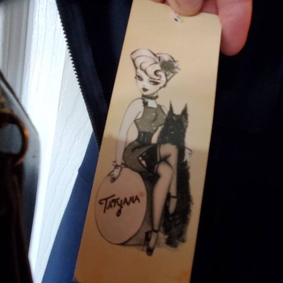 Tatyana Black Dress with Mesh Detail - Picture 6 of 12